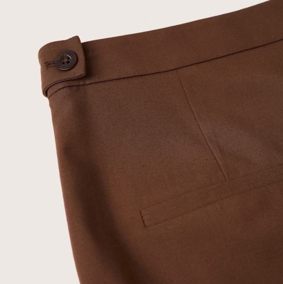 MANGO High-waisted straight pants - Picture 2 of 5